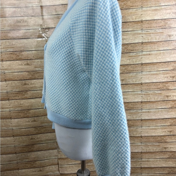 Zara Checked Cardigan sweater sz Small - Picture 3 of 5